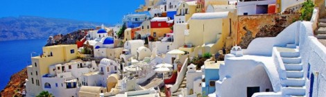 Colourful Santorini