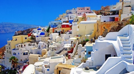 Colourful Santorini
